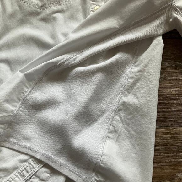 Converse One Star White long Sleeve Top- Perfect Oversized shirt - Picture 4 of 13